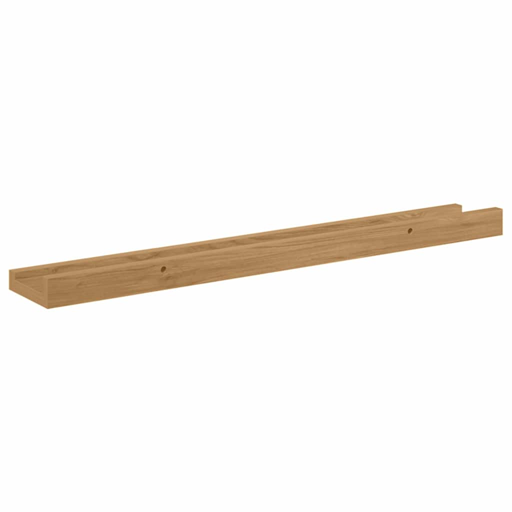 Wandregal mit Regal 4 pcs Braun 60 x 9 x 3 cm Holzwerkstoff