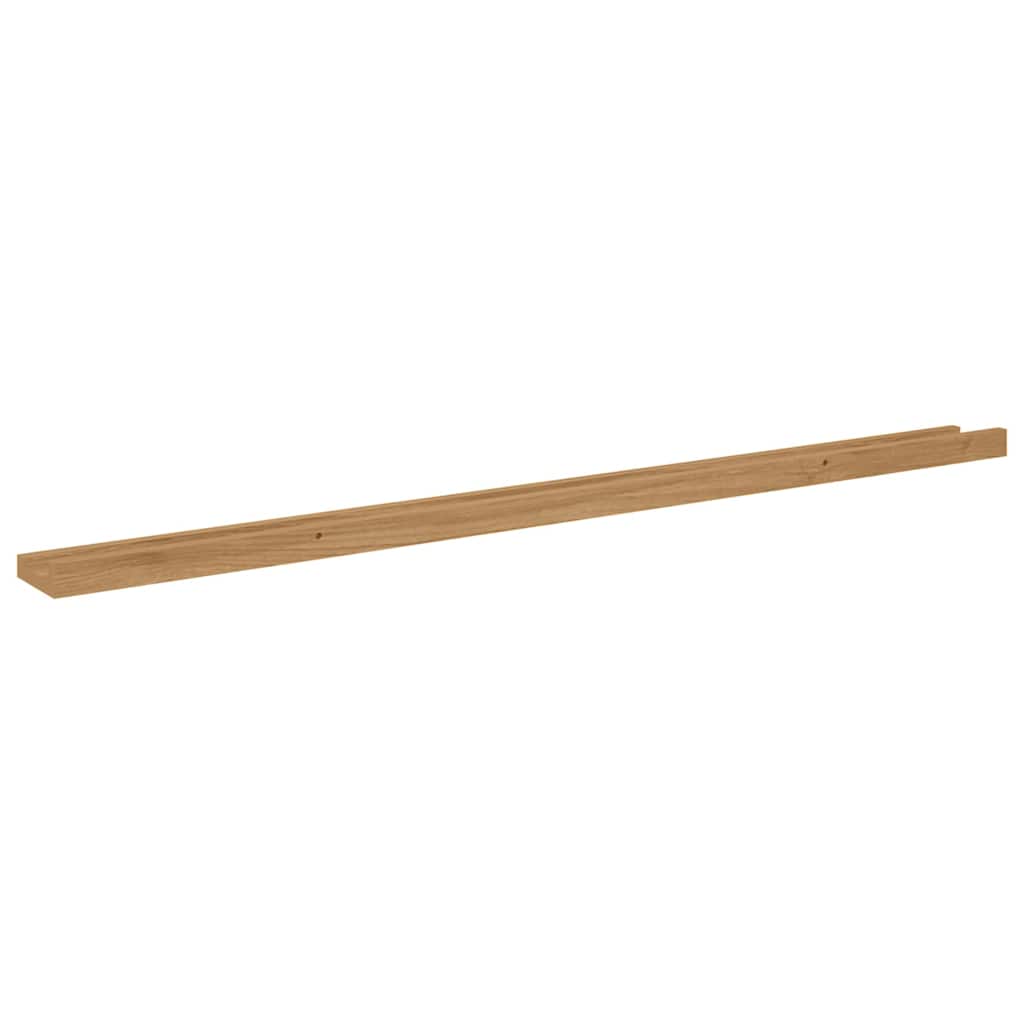 Wandregal mit Regal 4 pcs Braun 115 x 9 x 3 cm Holzwerkstoff