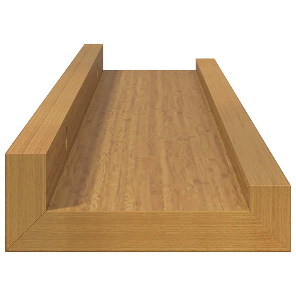 Wandregal mit Regal 4 pcs Beige 40 x 9 x 3 cm Holzwerkstoff