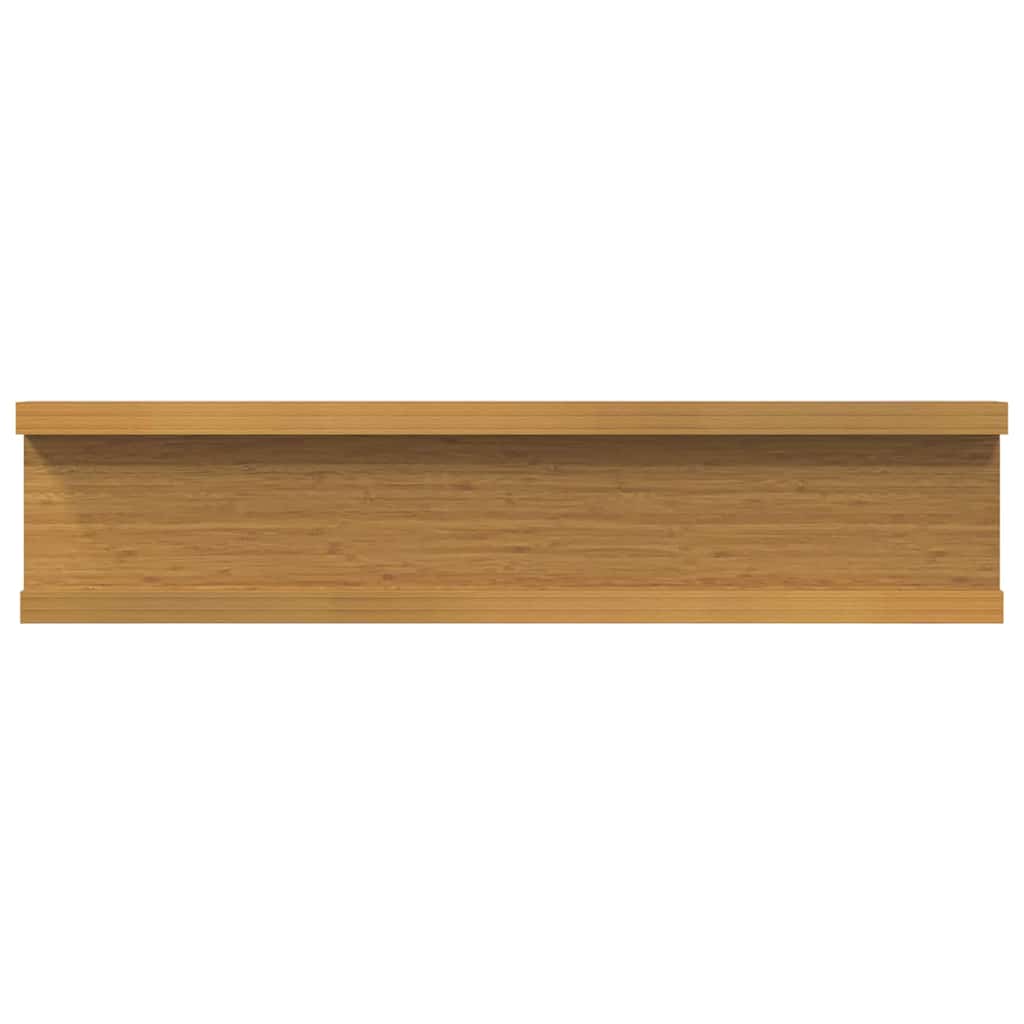 Wandregal mit Regal 4 pcs Beige 40 x 9 x 3 cm Holzwerkstoff