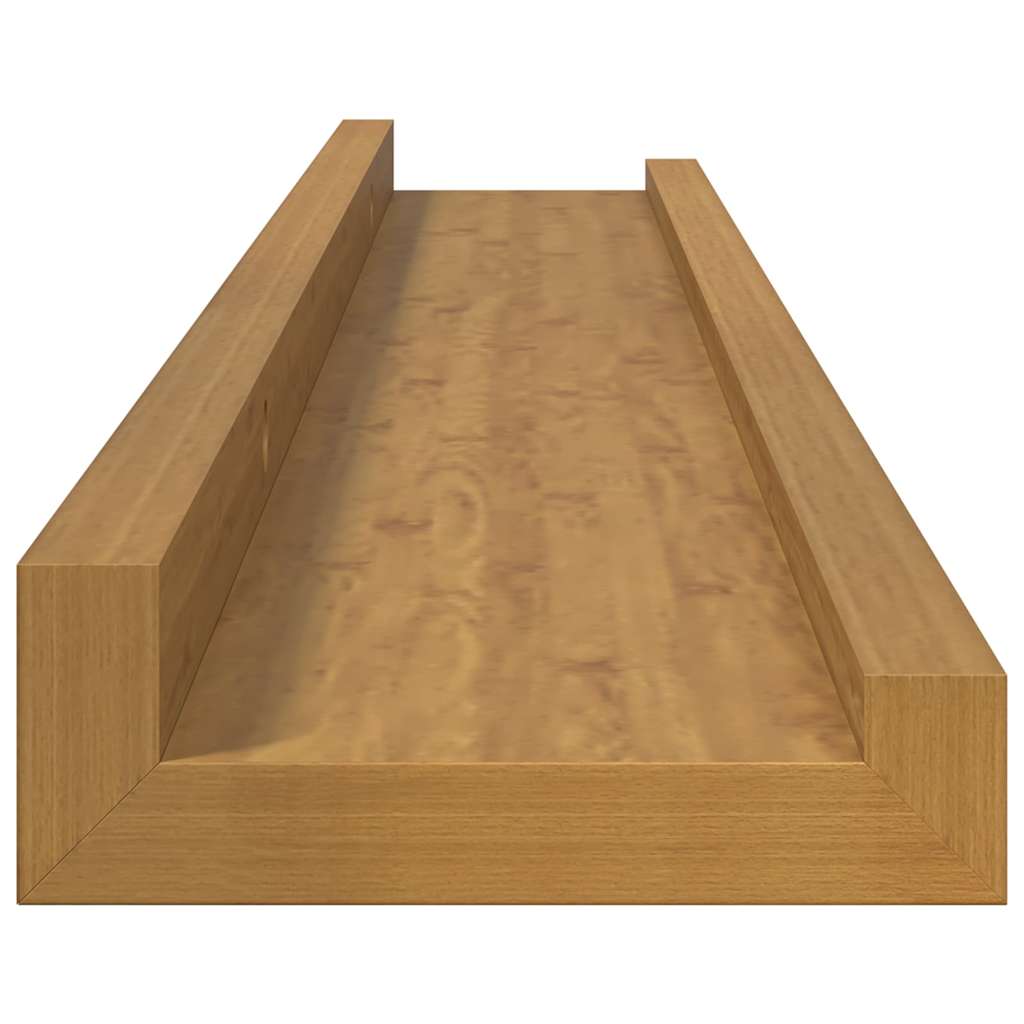 Wandregal mit Regal 4 pcs Beige 60 x 9 x 3 cm Holzwerkstoff