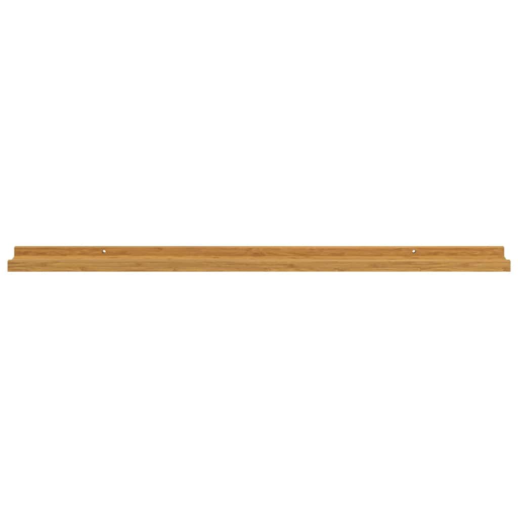 Wandregal mit Regal 4 pcs Beige 100 x 9 x 3 cm Holzwerkstoff