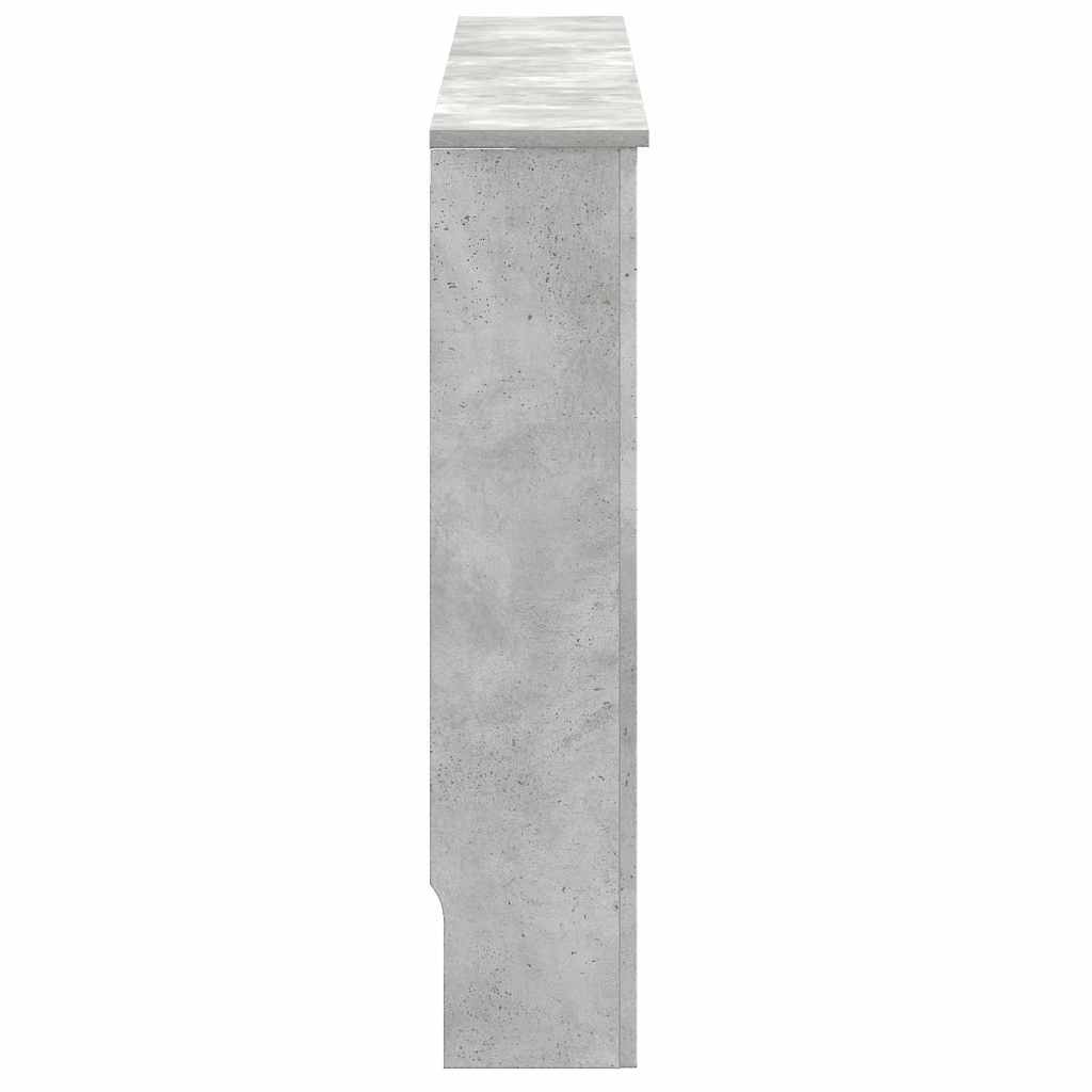 Heizkörperabdeckung Beton Grau 172 x 19 x 81,5 cm Holzwerkstoff