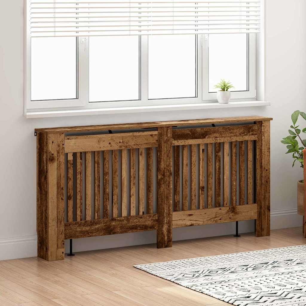 Heizkörperabdeckung Altholz 172 x 19 x 81,5 cm Holzwerkstoff