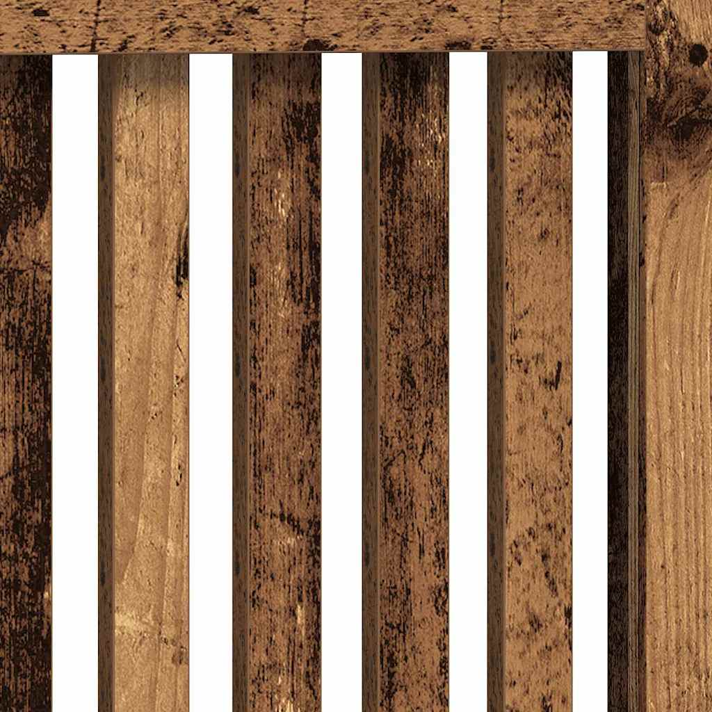 Heizkörperabdeckung Altholz 152 x 19 x 81,5 cm Holzwerkstoff