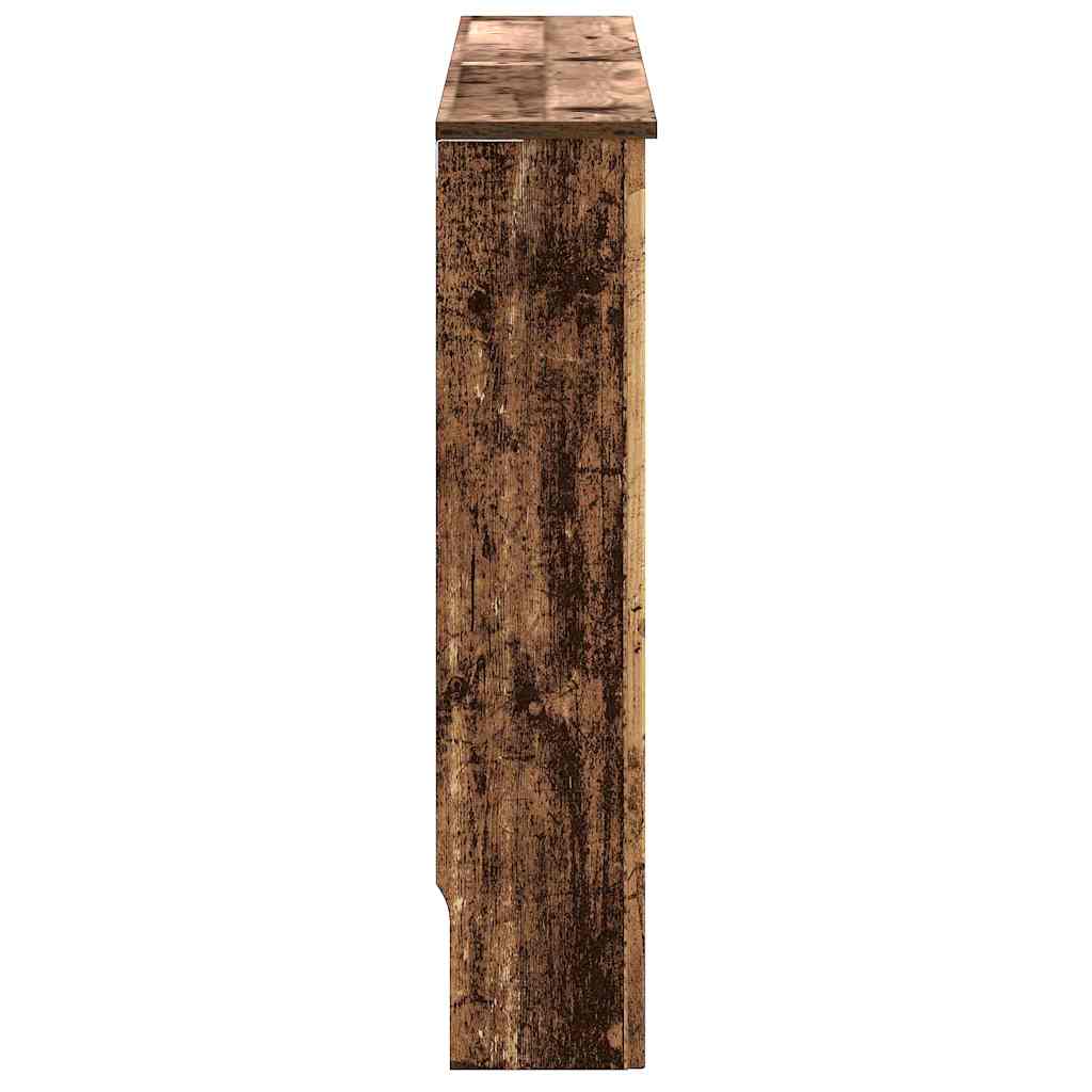 Heizkörperabdeckung Altholz 152 x 19 x 81,5 cm Holzwerkstoff