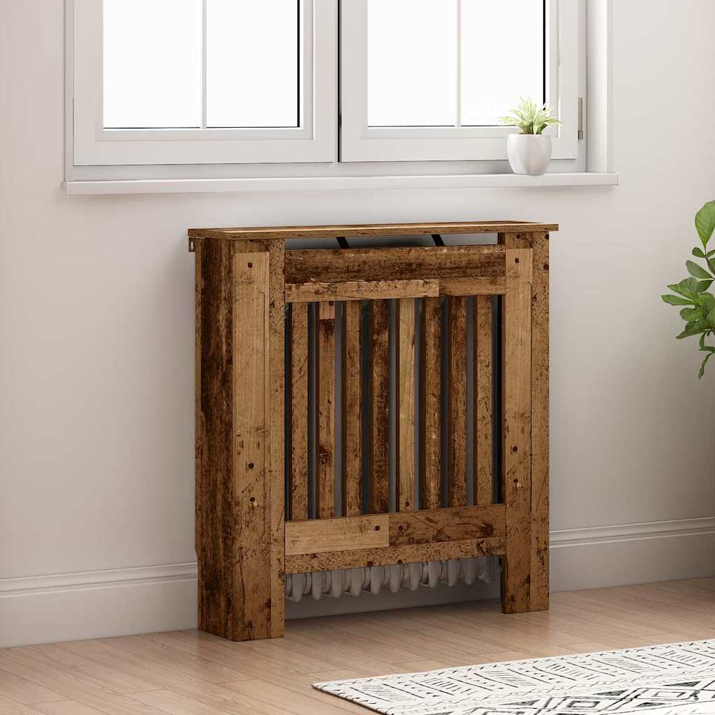 Heizkörperabdeckung Altholz 78 x 19 x 81,5 cm Holzwerkstoff