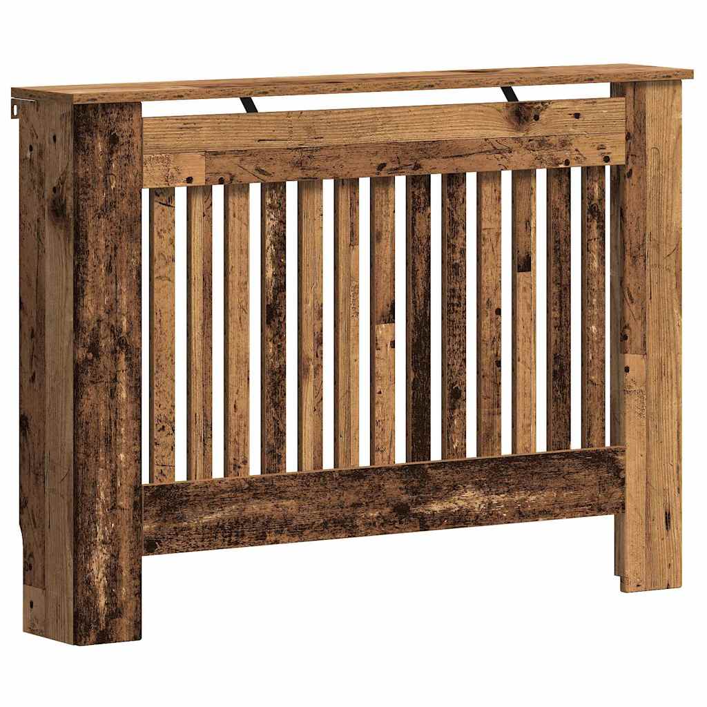 Heizkörperabdeckung Altholz 112 x 19 x 81,5 cm Holzwerkstoff