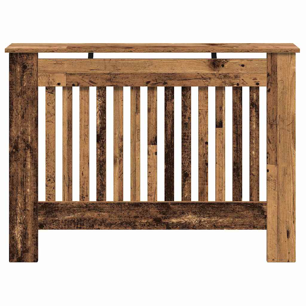 Heizkörperabdeckung Altholz 112 x 19 x 81,5 cm Holzwerkstoff