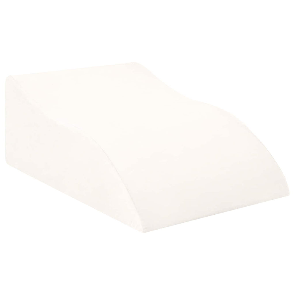 Beinkissen Weiß 68 x 41 x 24 cm PU-Schaum