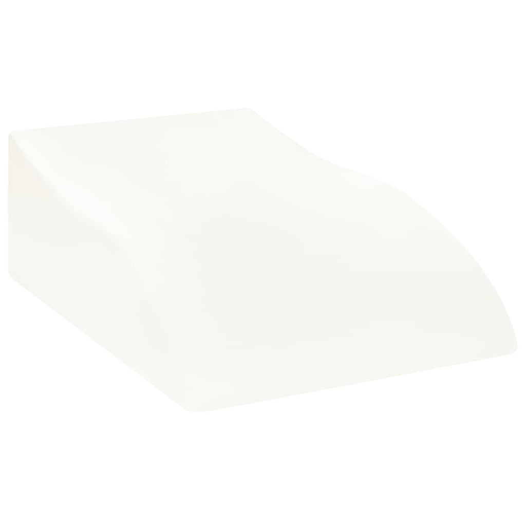 Beinkissen Weiß 68 x 41 x 24 cm PU-Schaum