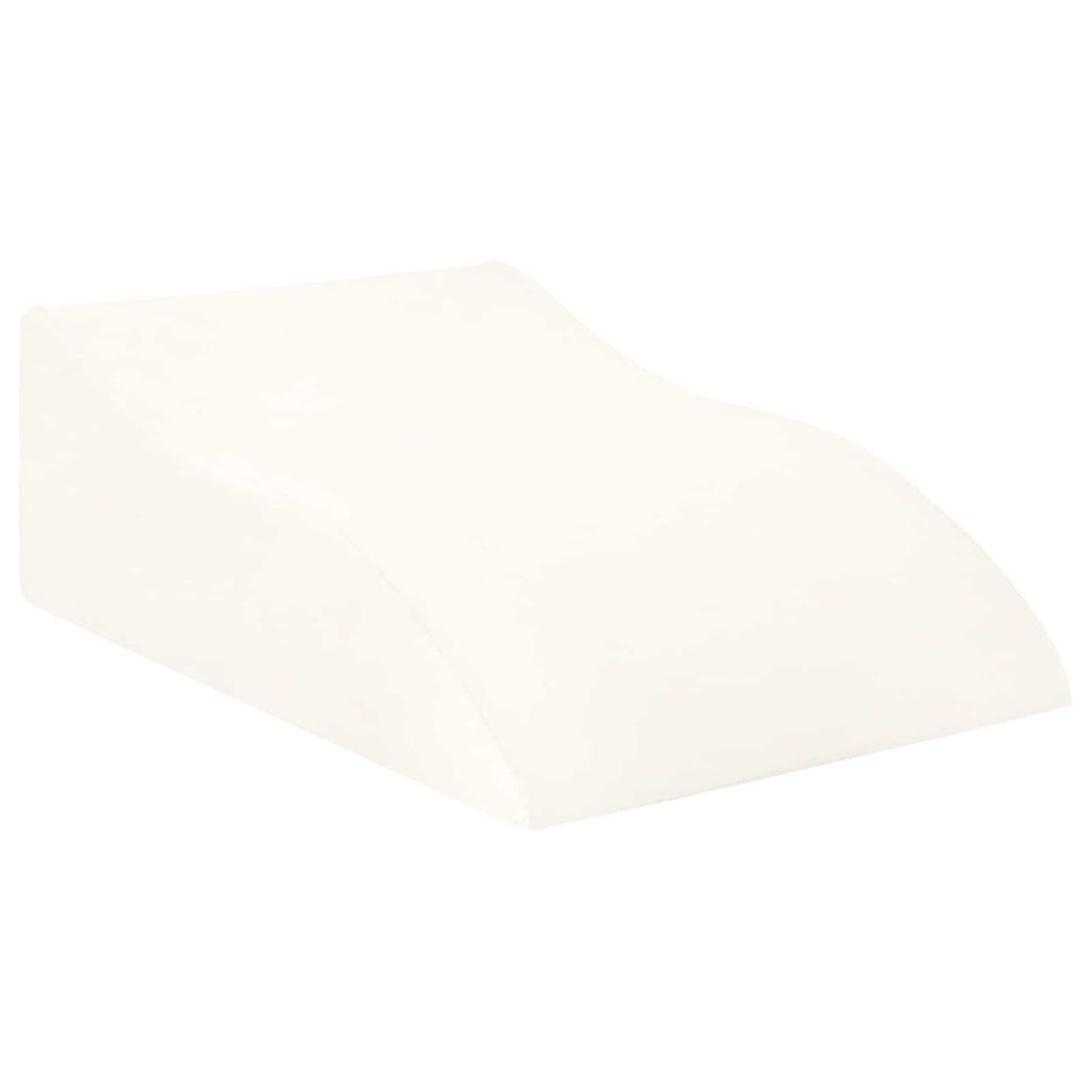 Beinkissen Weiß 68 x 40 x 21,5 cm PU-Schaum