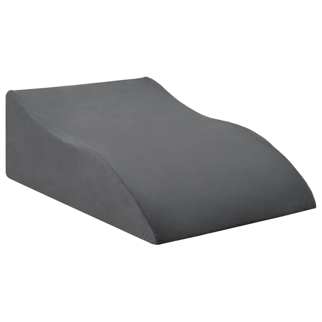 Beinkissen Grau 68 x 41 x 21 cm PU-Schaum