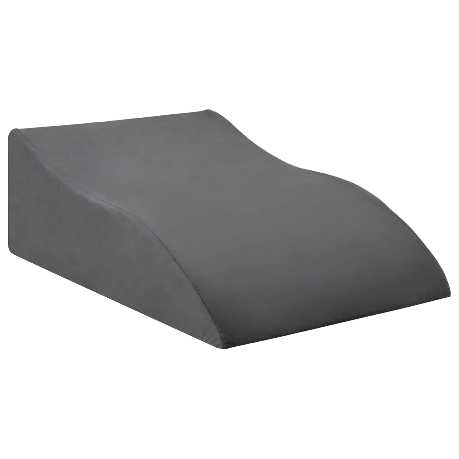 Beinkissen Grau 68 x 41 x 21 cm PU-Schaum