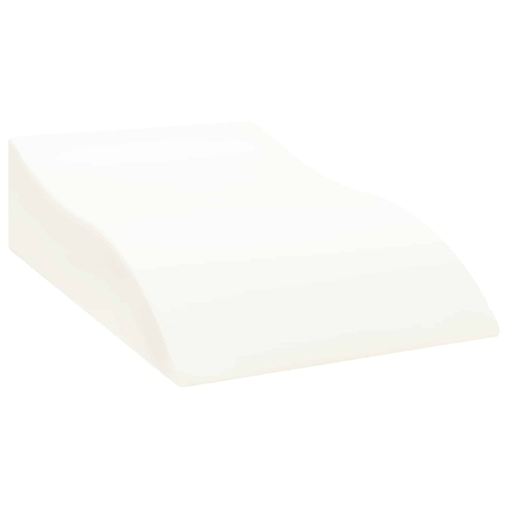 Beinkissen Weiß 68 x 40 x 18 cm PU-Schaum