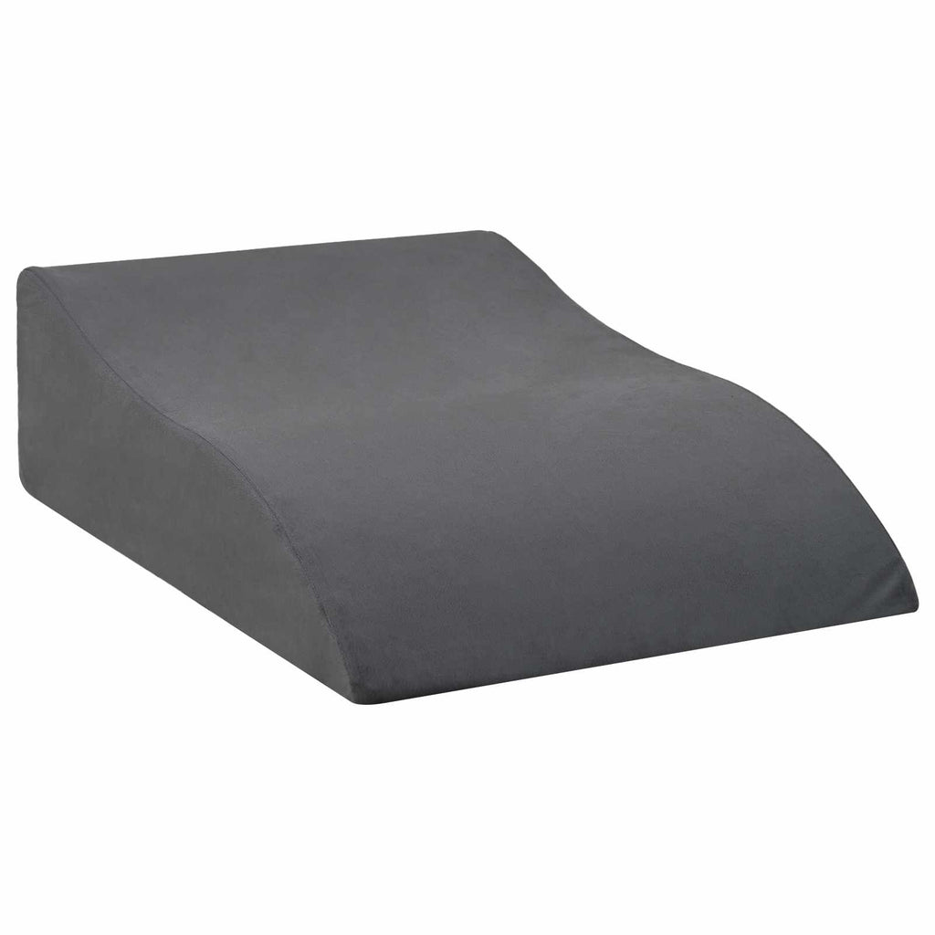 Beinkissen Grau 68 x 40 x 18 cm PU-Schaum
