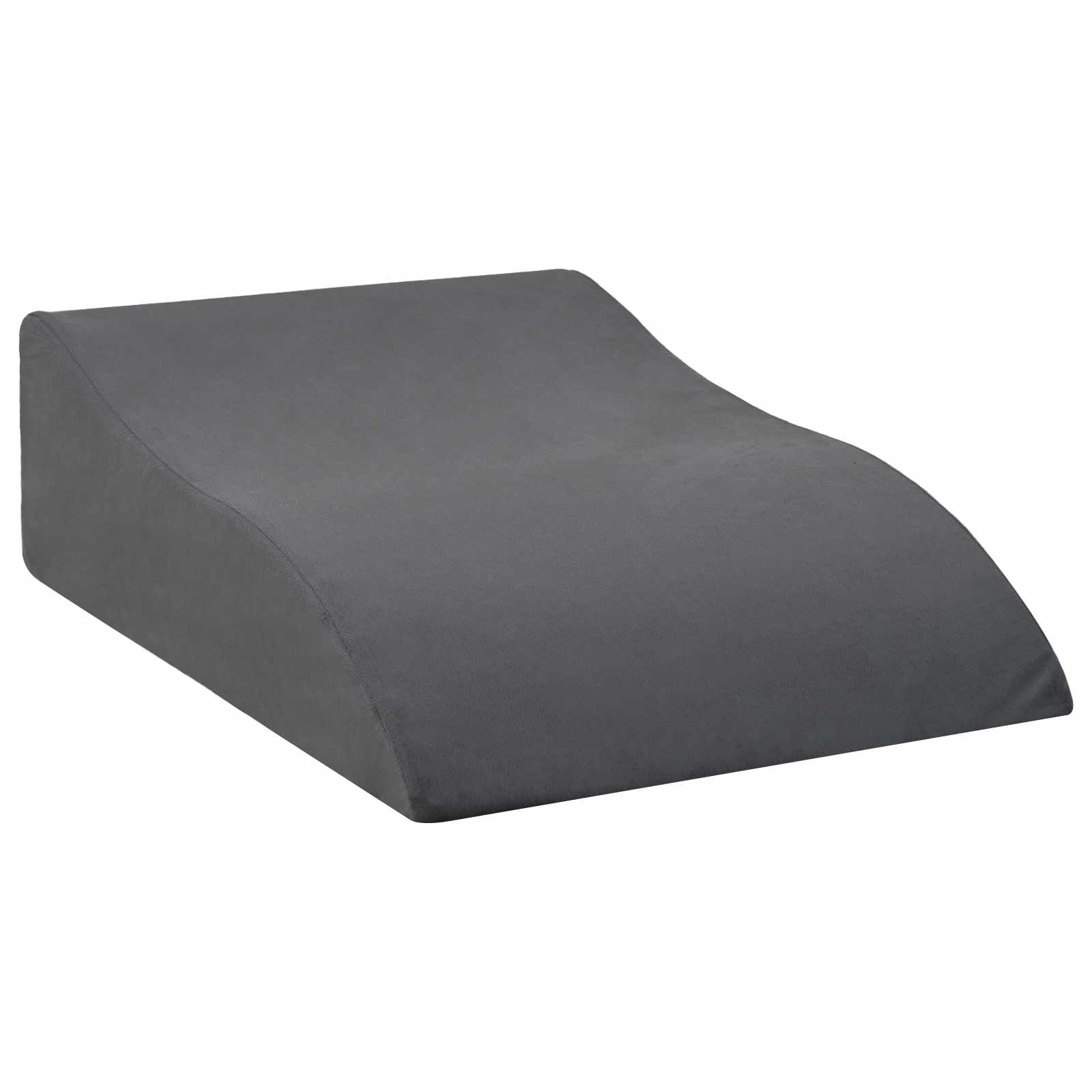 Beinkissen Grau 68 x 40 x 18 cm PU-Schaum