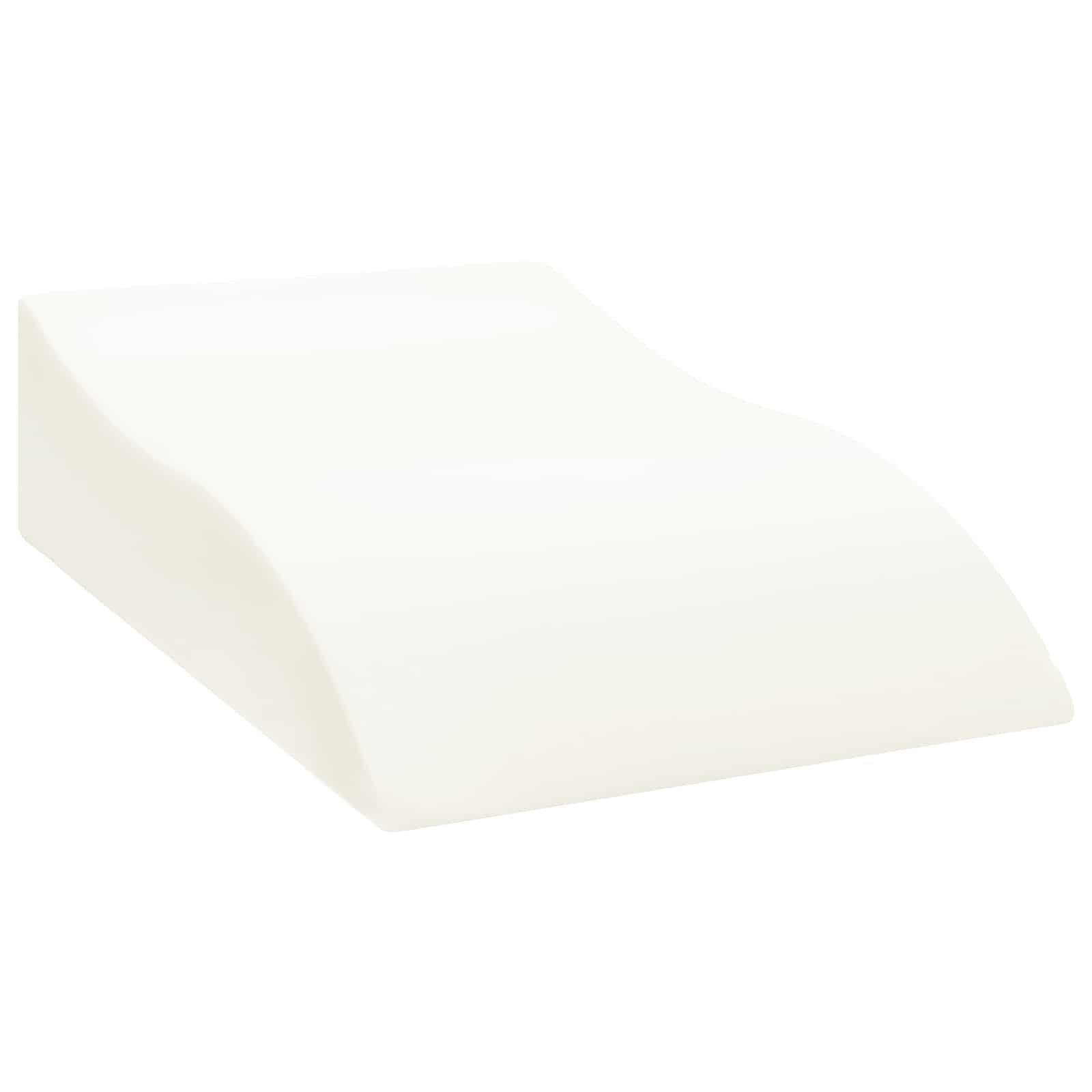 Beinkissen Grau 68 x 40 x 18 cm PU-Schaum