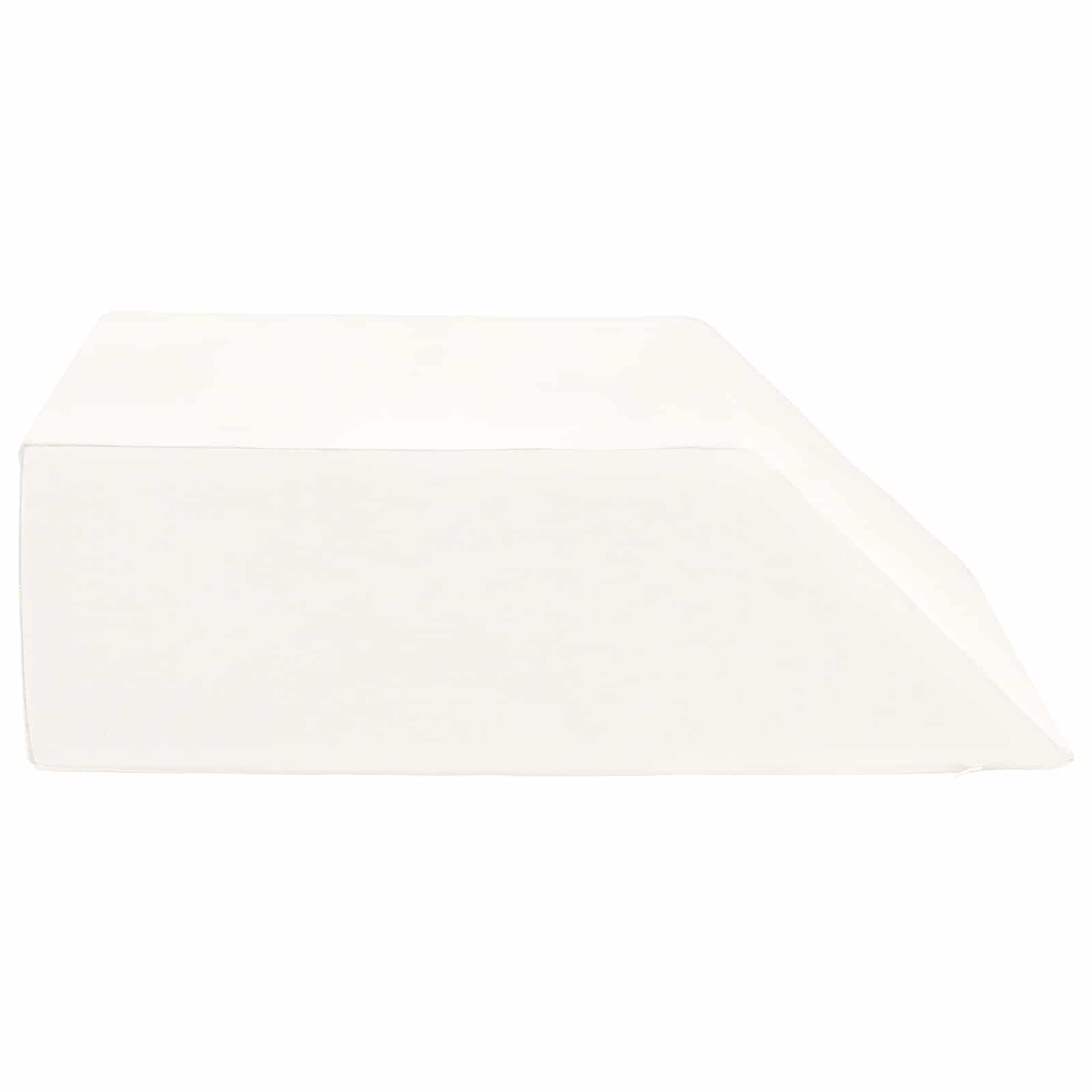 Beinkissen Uni Weiß 63 x 52 x 19,5 cm PU-Schaum