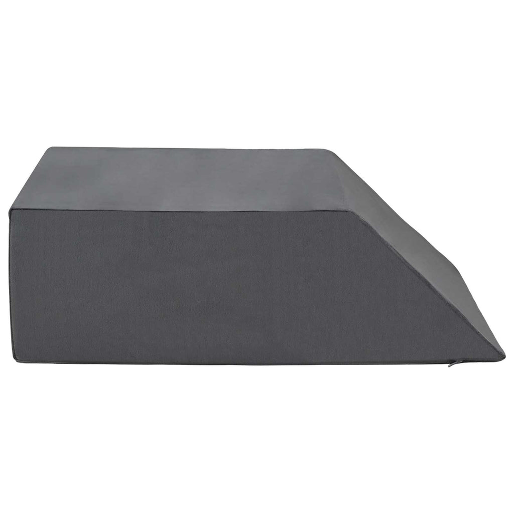 Beinkissen Uni Grau 63 x 52 x 19 cm PU-Schaum
