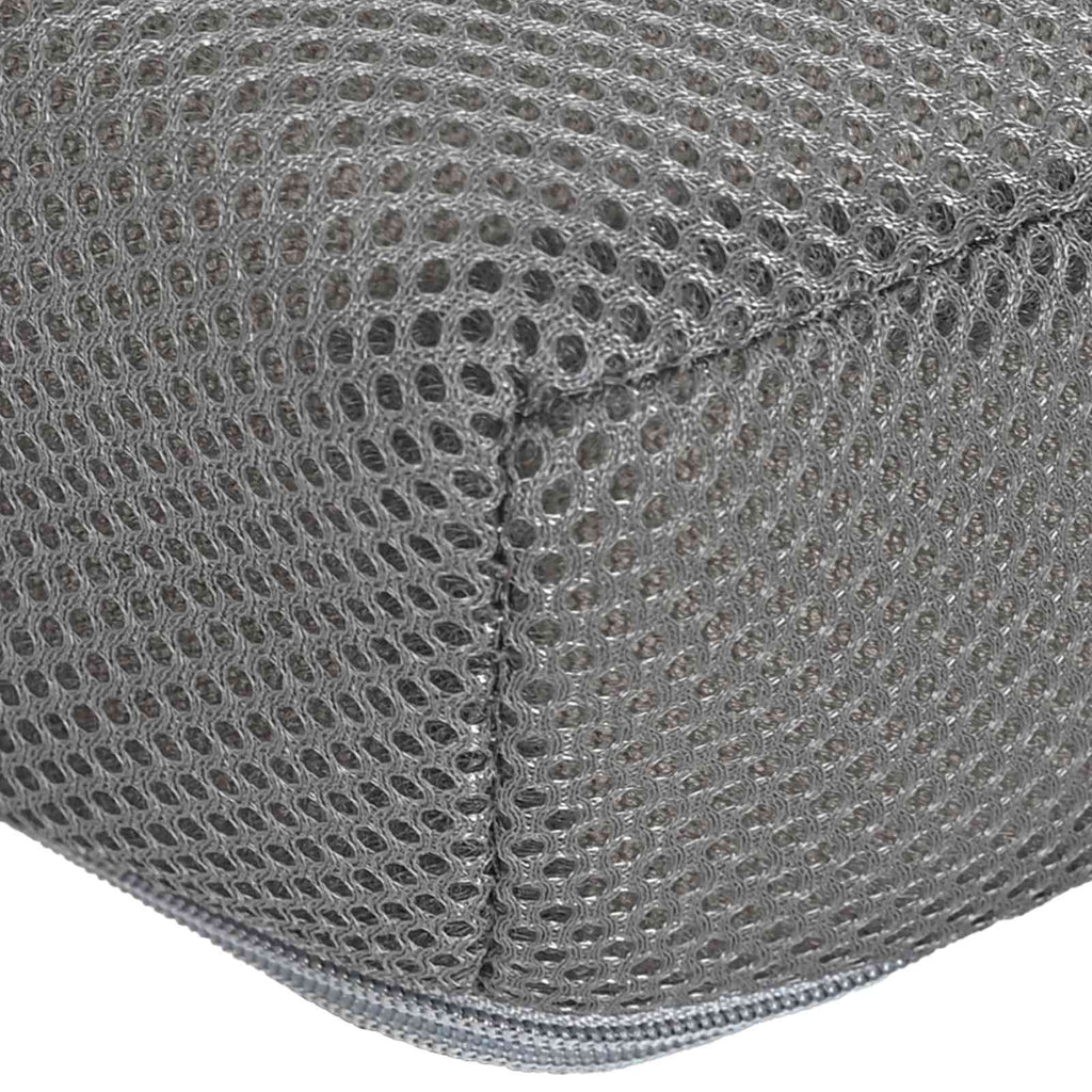 Sitzkissen Grau 39 x 38 x 8,5 cm PU-Schaum