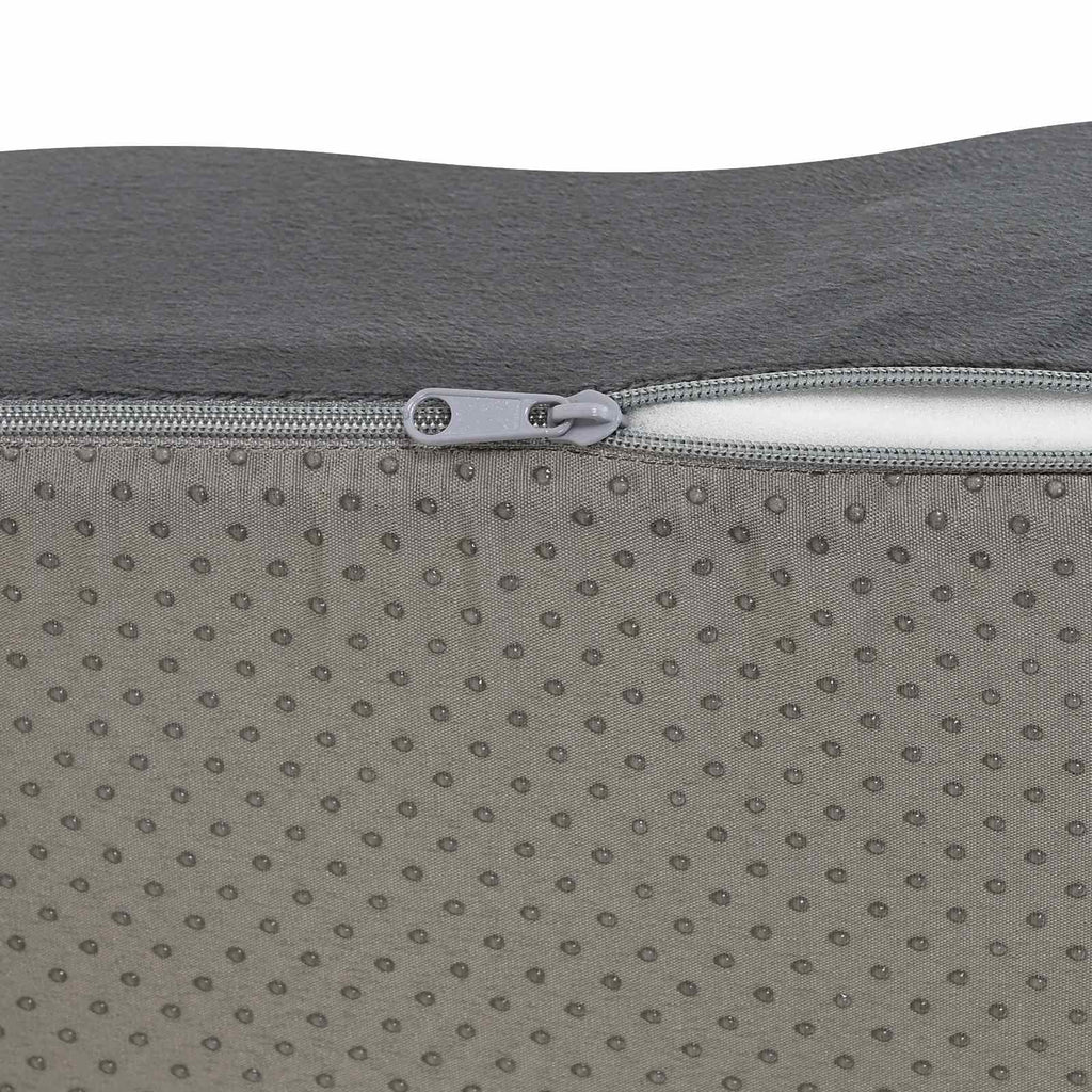 Sitzkissen Uni Grau 40 x 40 x 13 cm PU-Schaum