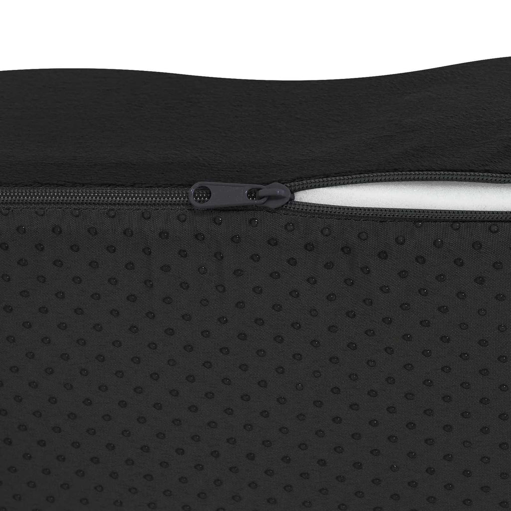 Sitzkissen Uni Schwarz 40 x 40 x 13 cm PU-Schaum