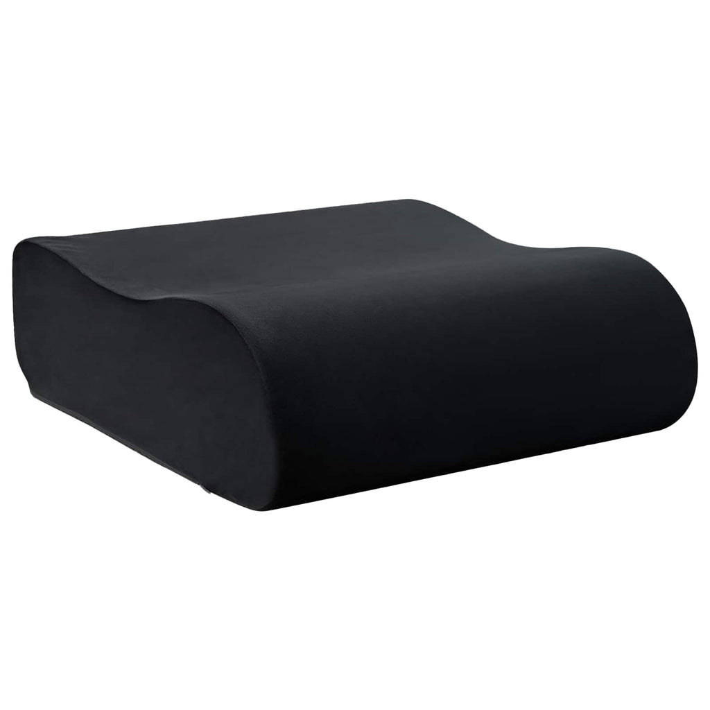 Sitzkissen Uni Schwarz 40 x 40 x 13 cm PU-Schaum