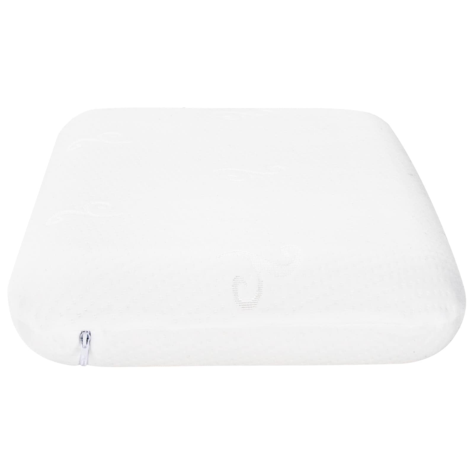 Schlafkissen Uni Weiß 70 x 36 x 8,5 cm Viscoschaum