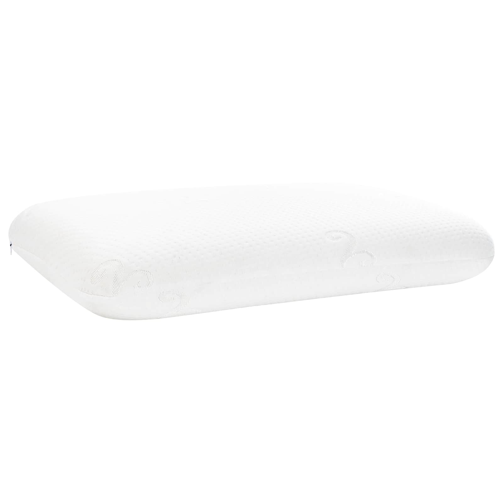Schlafkissen Uni Weiß 50 x 30 x 10,5 cm Viscoschaum