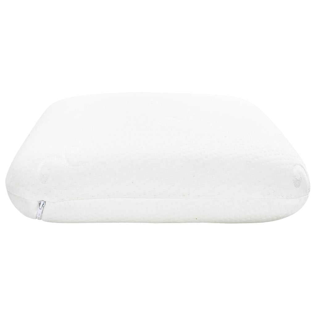 Schlafkissen Uni Weiß 50 x 30 x 10,5 cm Viscoschaum