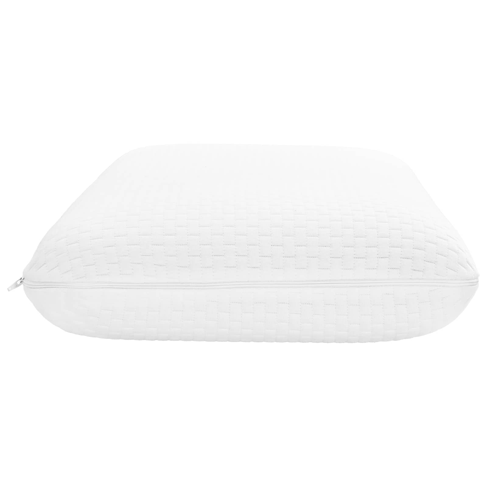 Schlafkissen Uni Weiß 60 x 40 x 10 cm Viscoschaum