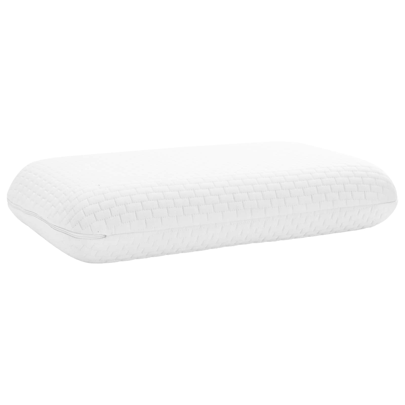 Schlafkissen Uni Weiß 50 x 30 x 10 cm Viscoschaum