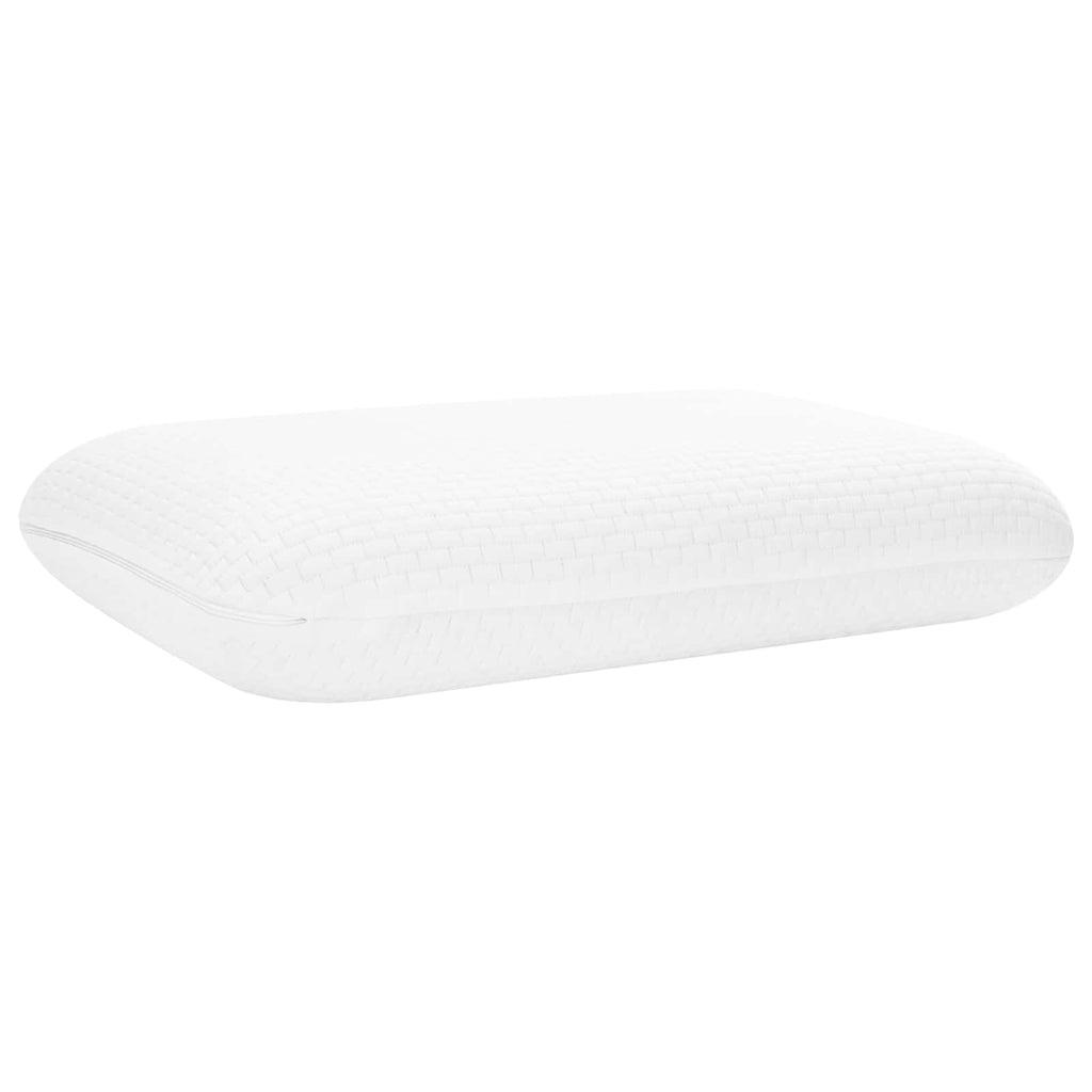 Schlafkissen Uni Weiß 74 x 39 x 13 cm Viscoschaum