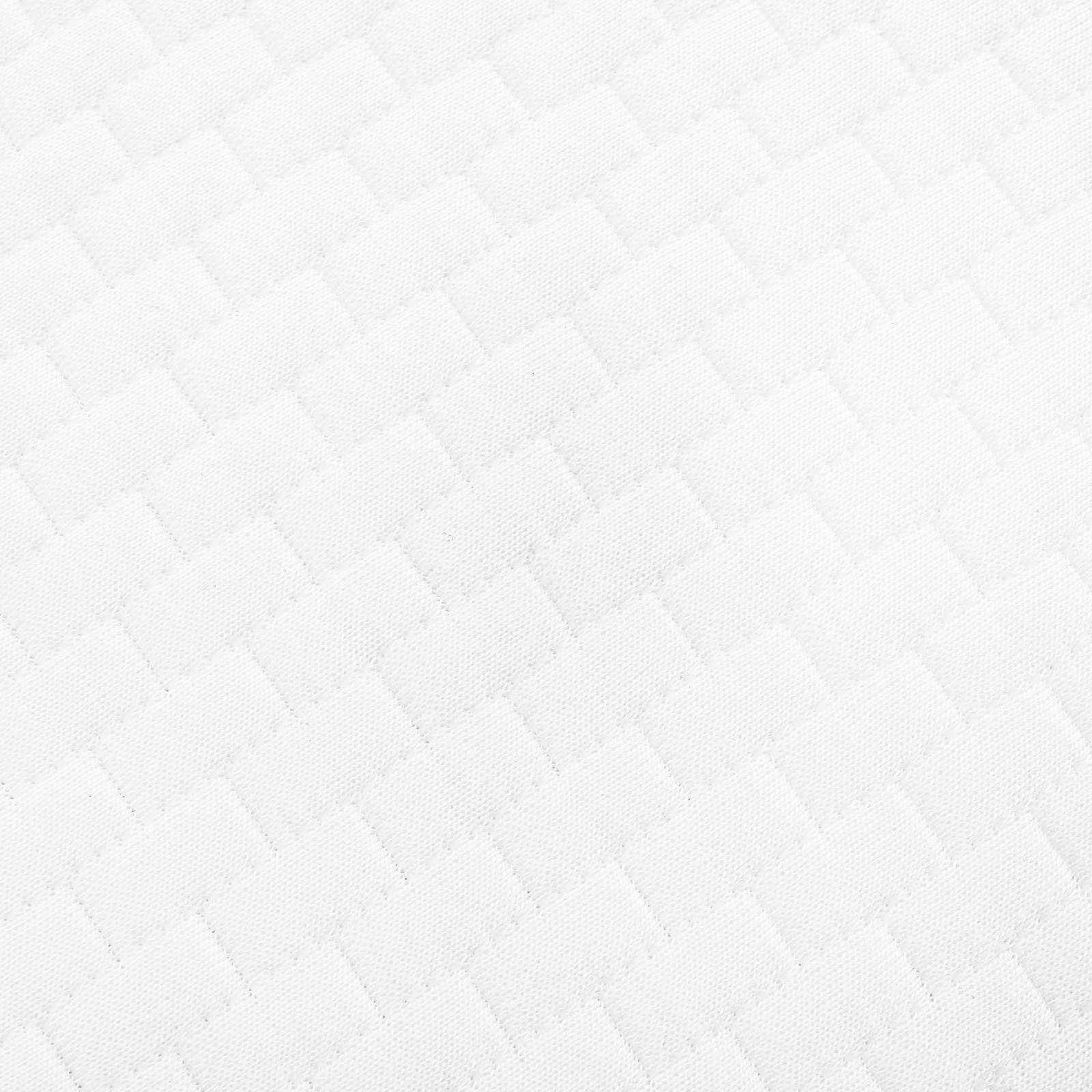 Schlafkissen Uni Weiß 74 x 39 x 13 cm Viscoschaum