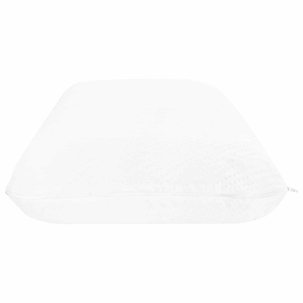 Schlafkissen Uni Weiß 60 x 40 x 13 cm Gel-Speicherschaum