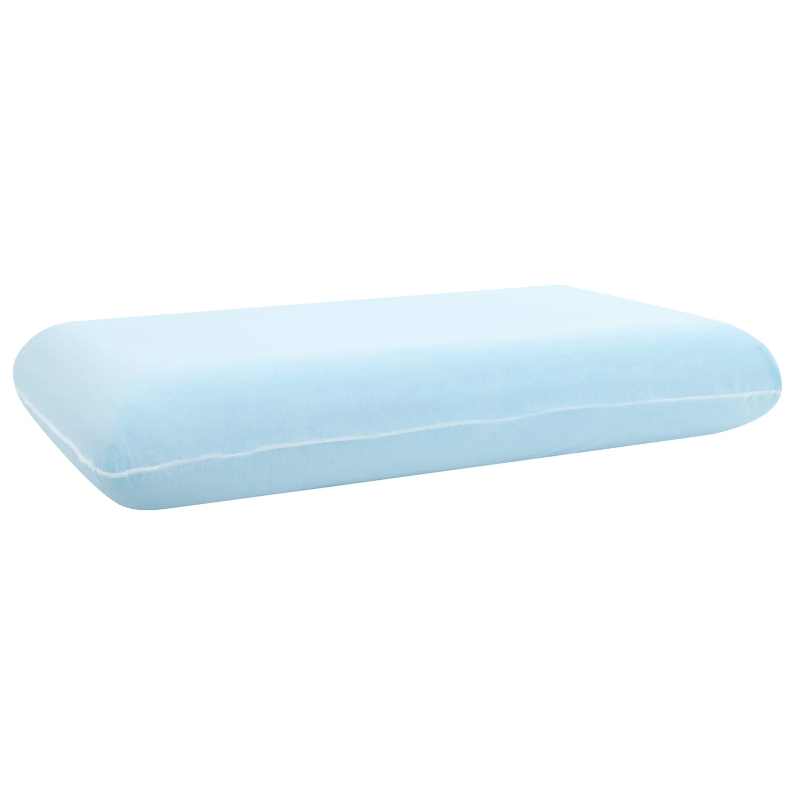 Schlafkissen Uni Weiß 74 x 39 x 13 cm Gel-Speicherschaum