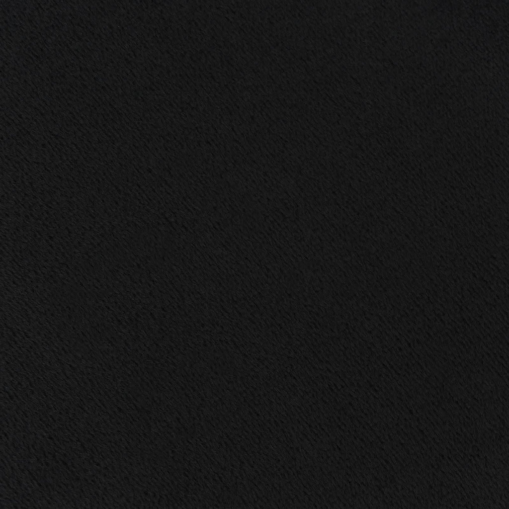 Keil Kopfkissen Schwarz 55 x 55 x 26 cm Viscoschaum