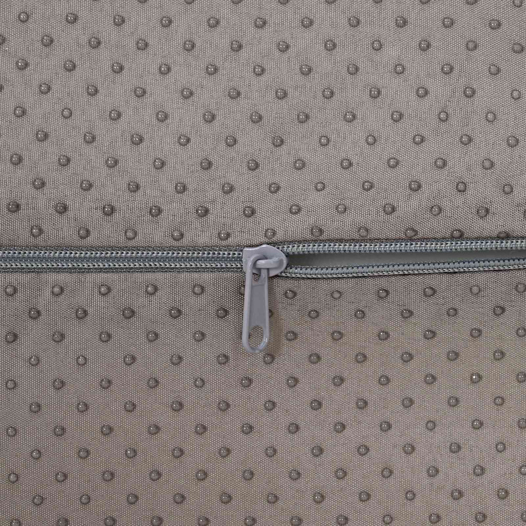 Fußstützenkissen Uni Grau 42 x 18 x 13 cm PU-Schaum