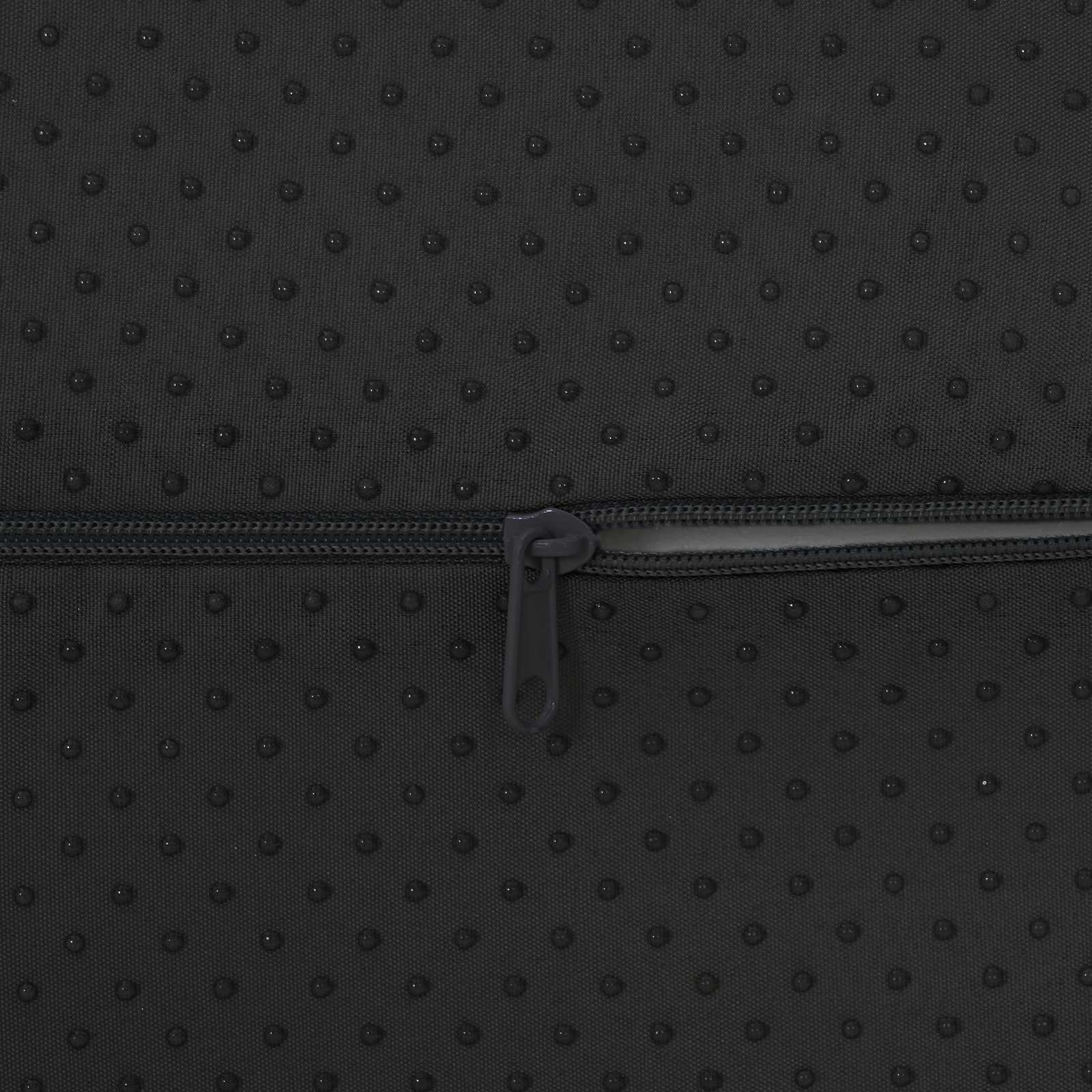 Fußstützenkissen Uni Schwarz 42 x 18 x 13 cm PU-Schaum
