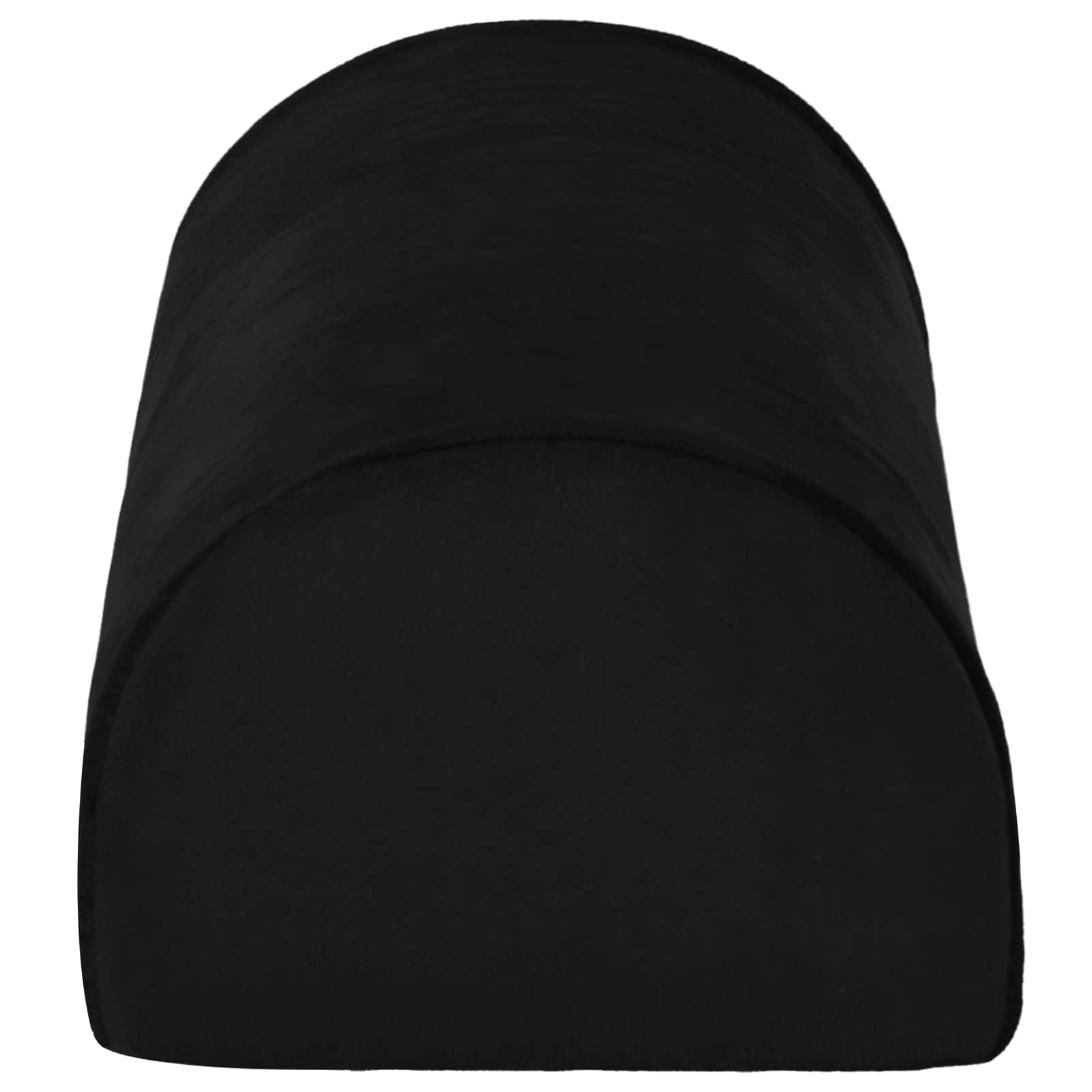 Fußstützenkissen Uni Schwarz 42 x 18 x 13 cm PU-Schaum