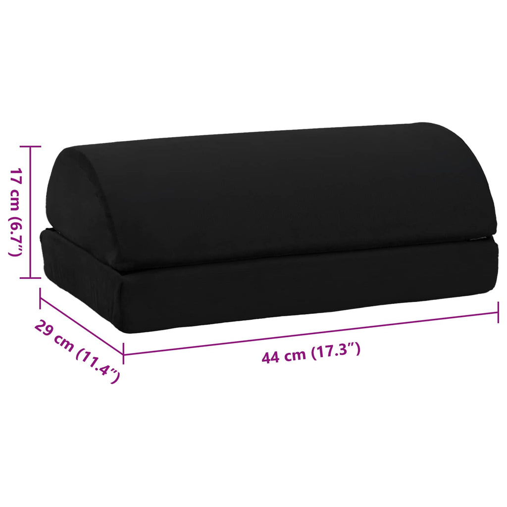 Uni Schwarz 44 x 29 x 17 cm PU-Schaum