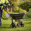 Streuer Schwarz 82 x 46 x 75 cm PVC und Stahl