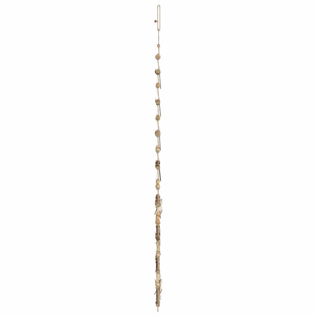 Weihnachtsbaum mit 50 LEDs Natur 120 cm Massives Eschenholz