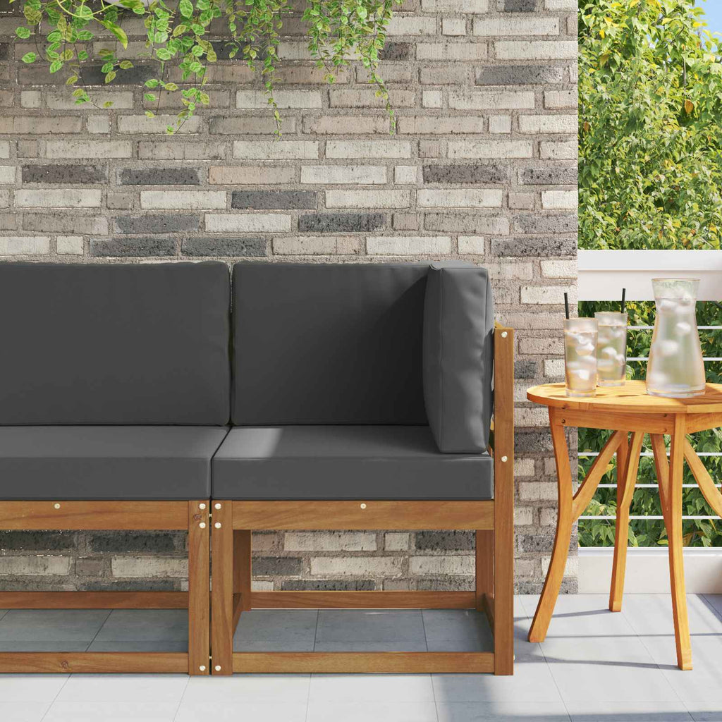 Outdoor Ecksofa Massivholz Akazie