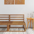 Outdoor Mittelsofa Natur 79 x 83 x 73 cm