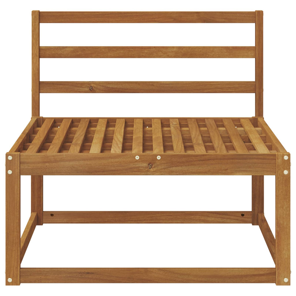 Outdoor Mittelsofa Natur 79 x 83 x 73 cm