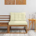 Outdoor Mittelsofa Natur
