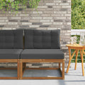 Outdoor Mittelsofa Natur
