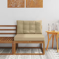 Outdoor Mittelsofa Natur
